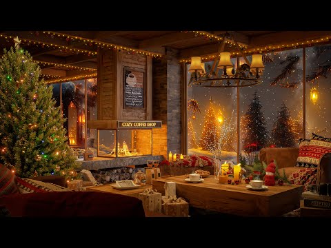 Warm Winter Night with Jazz Instrumental 🎄 Christmas Jazz Piano for Relax, Stress Relief