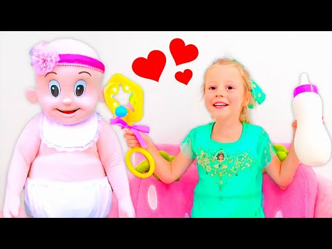 Nastya dan kisah tentang persahabatan dengan boneka besar