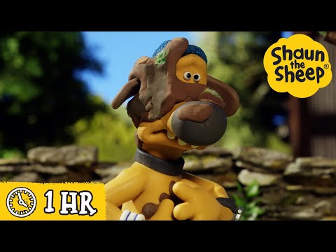 Shaun the Sheep 🐑 The Mud Fight 😵 Full Episodes Compilation [1 hour]