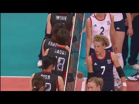 Women's Volleyball Pool A - JPN V GBR | London 2012 Olympics