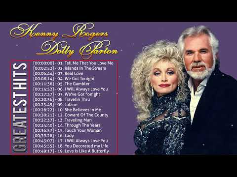 Kenny Rogers, Dolly Parton Greatest Hits Full Album 🎵🎶 Best Country Love Songs Ever