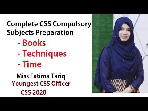 Complete CSS Compulsory Subjects Guide | Books &amp; Strategy | Fatima Tariq CSP | Hamza Riaz