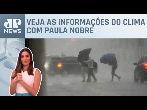 Regi&atilde;o Sudeste tem alerta para temporais nesta ter&ccedil;a (23) | Previs&atilde;o do Tempo