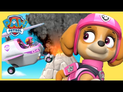 Skye&amp;rsquo;s Volcano Rescue and MORE | PAW Patrol Compilation | Cartoons for Kids