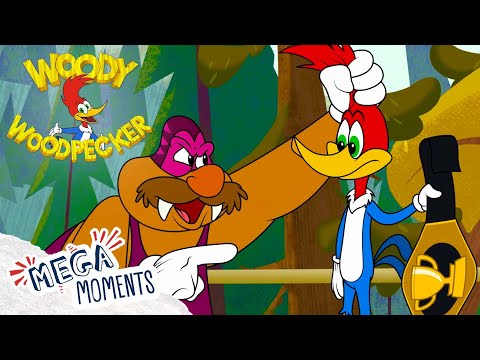 Woody the Wrestling Champion 🏆 | Woody Woodpecker | Compilation | Mega Moments