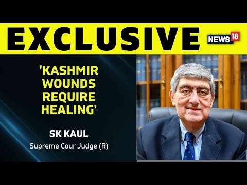 Article 370 | Justice SK Kaul In An Exclusive Interview With News18 | N18V | Jammu Kashmir