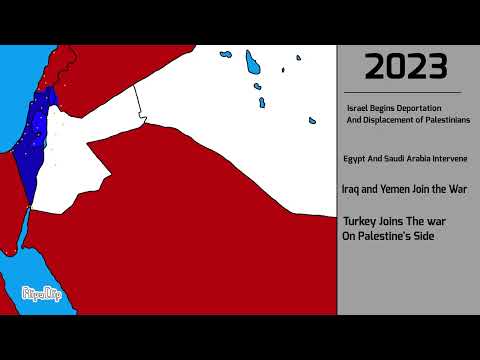 WW3 Scenario: What if World war 3 Breaks out over Israel and Palestine? [Part 1:Middle East Front]