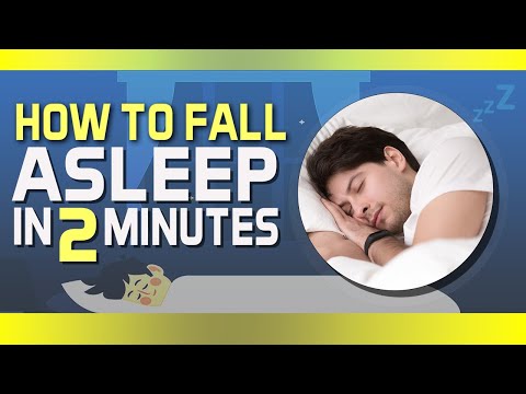 How to Fall Asleep in 2 Minutes | Trick Your Brain to Sleep Faster | US Military Technique