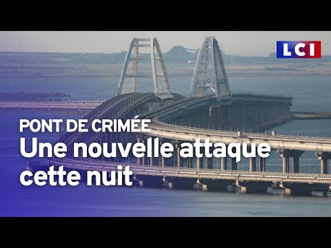 &quot;Incident&quot; ou attaque aux drones navals ? Que s'est-il pass&eacute; sur le pont de Crim&eacute;e ?