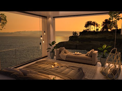 Slow Jazz Music in Cozy Bedroom Ambience to Stress Relief &amp; Sleep - Piano Jazz Instrumental Music