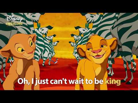 I Just Can't Wait To Be King | The Lion King | DISNEY SING - ALONGS