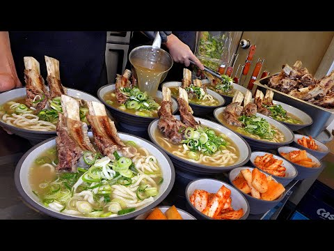 Amazing! A variety of delicious Korean noodle dishes! The Best Noodles TOP3 / Korean Street Food