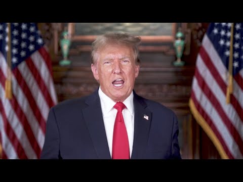 Trump swollen midnight video threatens revenge on Biden