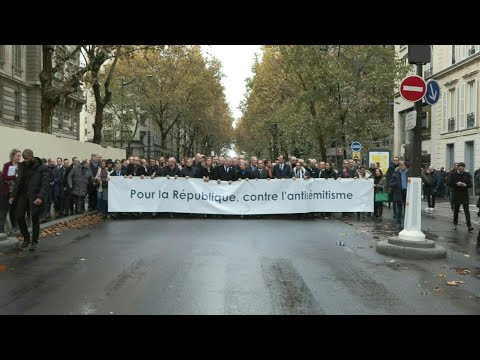 March against anti-Semitism sets off in Paris | AFP