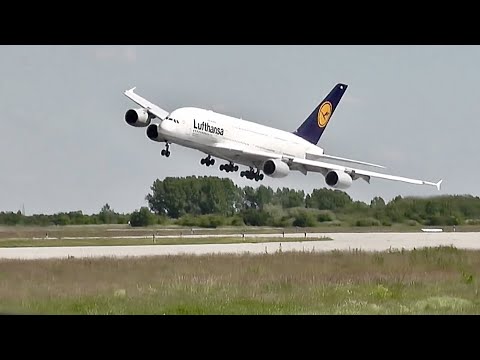 A380 Landing Goes Wrong