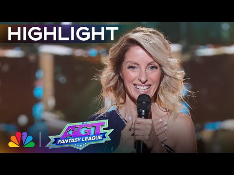 Genevi&egrave;ve Cot&eacute; unleashes her wild side with INCREDIBLE animal noises! | AGT: Fantasy League 2024