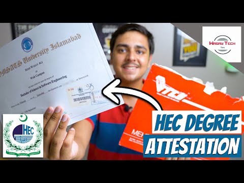 HEC Degree Attestation through Courier Complete Guide ✅✅✅ | How to Get Degree Attested from HEC