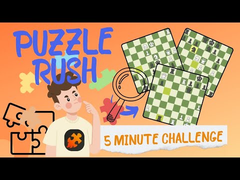 Pushing My Limits: Puzzle Rush Attempt #8 - 33 Solved! | @ChesscomIndia | Setting eyes on 35 puzzle