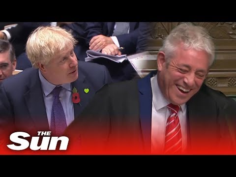 The PM's funny farewell to Speaker John Bercow