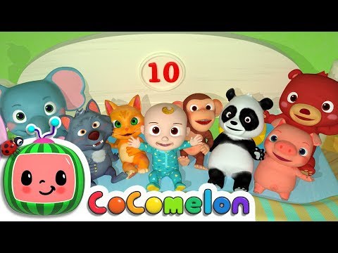 Ten in the Bed | CoComelon Nursery Rhymes &amp; Kids Songs