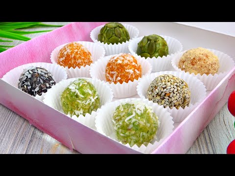 6 healthy sweets without sugar Suitable for losing weight Box of sweets for loved ones.