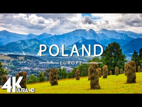 FLYING OVER POLAND (4K UHD) - Relaxing Music Along With Beautiful Nature Videos - Video 4K Ultra HD