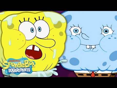 Every Time SpongeBob SOAKS IT UP &amp; Expands! 🤯