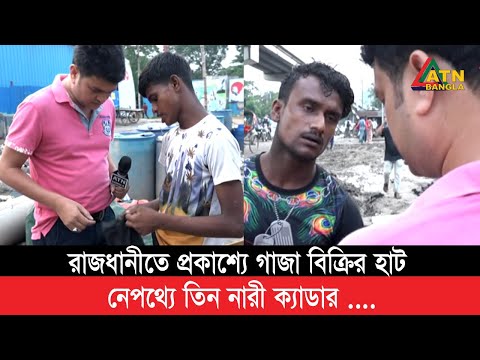 রাজধানীতে ৩ নারীর নেতৃত্বে প্রকাশ্যে গাজা বিক্রি !