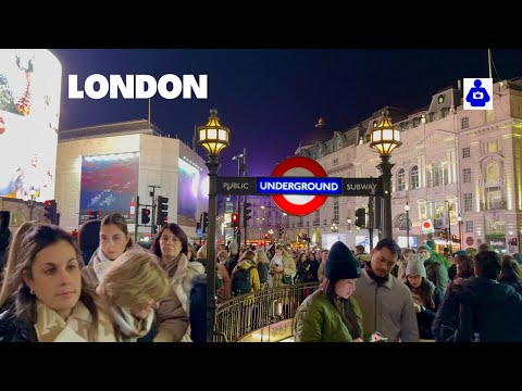 Experience the Vibrant Christmas Spirit of West End, SOHO &amp; Piccadilly Circus | London Walking Tour