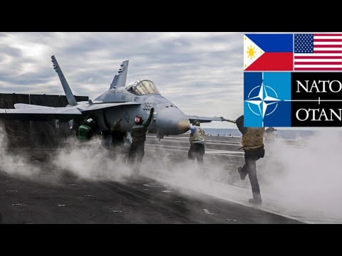 Conflict Tensions in the South China Sea Increase! 30 F/A-18E Super Hornets were deployed