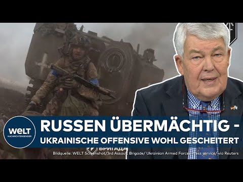 UKRAINE-KRIEG: Tokmak wohl nicht zu erreichen - Russische Verteidigung bicht