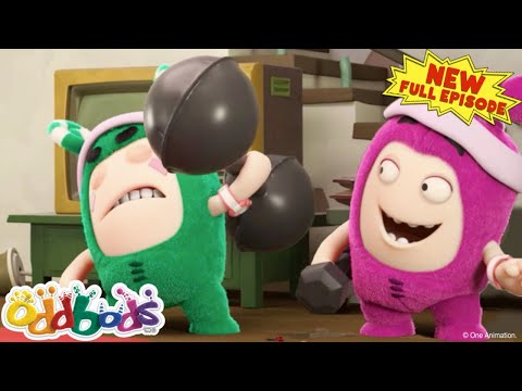 ODDBODS | A Good Heart Needs A Good Workout | NEW Full Episode | Cartoon For Kids