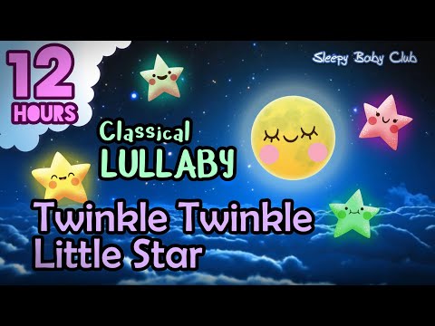 🟡 Twinkle Twinkle Little Star ♫ Classical Lullaby ❤ Songs for Babies to Go to Sleep Mozart Baby