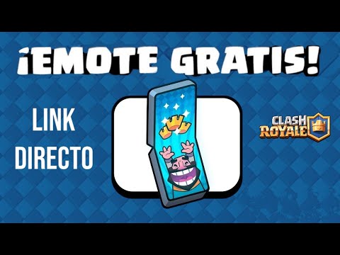 LINK DIRECTO PARA RECLAMAR EL NUEVO EMOTE GRATIS✔️ / Clash Royale