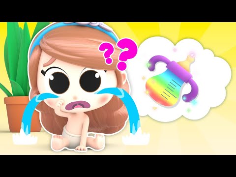 Es ist OK zu Weinen! ✨Baby Rapunzel weint Regenbogen Tr&auml;nen | Cartoons f&uuml;r Kinder | Gutes Benehmen