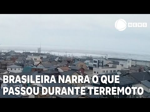 Brasileira que mora no Jap&atilde;o narra o que passou durante o terremoto