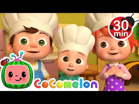 Hot Cross Buns | CoComelon | Kids Cartoons &amp; Nursery Rhymes | Moonbug Kids