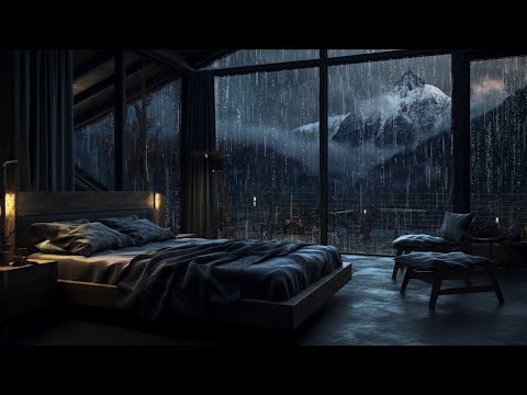 Calm Rainfall Oasis: Tranquil Rain Sounds for Meditation ☔ Study ☔ Deep Sleep | HQ White Noise ASMR