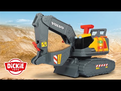 Dickie Toys x Volvo CE | Bagger mit Gewichtserkennung