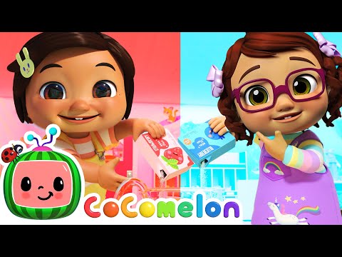 Nina &amp; Bella Mixing Magic | Nina's ABCs | @CoComelon Songs for Kids &amp; Nursery Rhymes