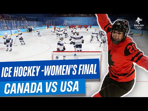 Canada vs USA - Women's Ice Hockey Gold Medal Match | Full Replay | 