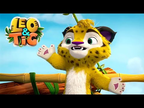 Leo and Tig 🦁 The Earth Tooth - Episode 44 🐯 Funny Family Good Animated Cartoon for Kids