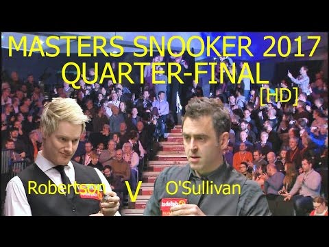 Robertson v O'Sullivan QF 2017  Masters