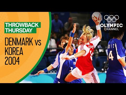 Most EPIC Handball Final! DEN vs KOR - Olympic Games Athens 2004 | Throwback Thursday