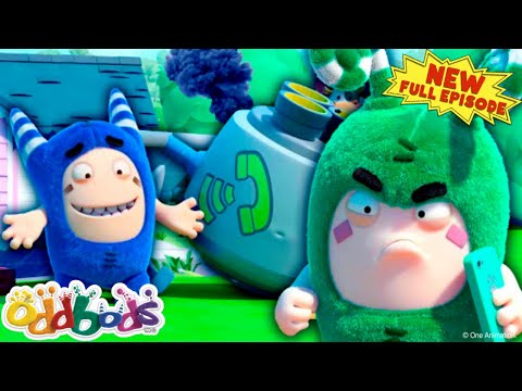 ODDBODS | The Good Old Phone | NEW Full Episode | Cartoons For Children