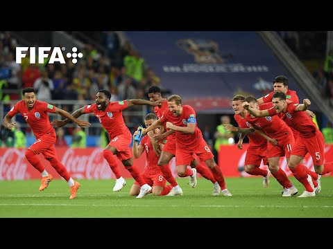 ENGLAND WIN ON PENALTIES | Full Penalty Shoot-out: Colombia v England (2018)