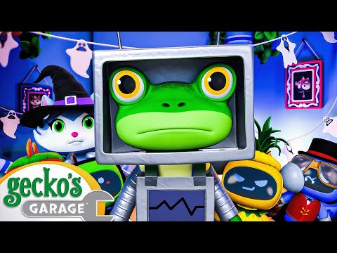 Halloween Helicopter Mishap | Baby Truck | Gecko's Garage | Kids Songs