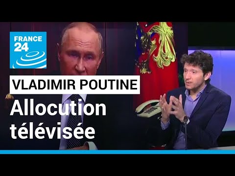 Allocution t&eacute;l&eacute;vis&eacute;e de Vladimir Poutine : une &quot;mobilisation partielle&quot; de la population annonc&eacute;e