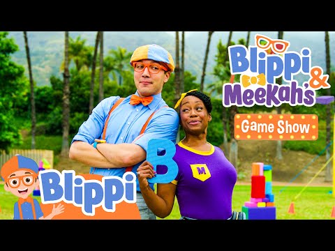 The Blippi and Meekah Game Show! | Blippi - Sports &amp; Games Cartoons for Kids