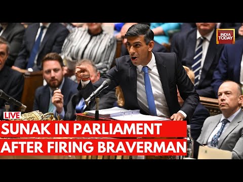 Rishi Sunak Speech LIVE | Sunak In British Parliament After Suella Braverman's Scathing Letter